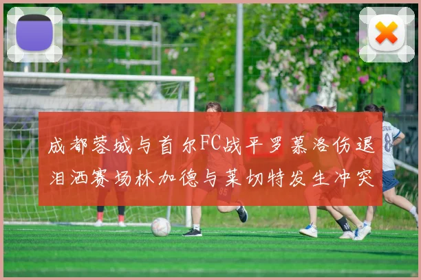 成都蓉城与首尔FC战平罗慕洛伤退泪洒赛场林加德与莱切特发生冲突