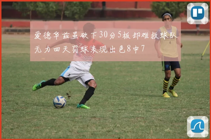 爱德华兹虽砍下30分5板却难救球队无力回天罚球表现出色8中7